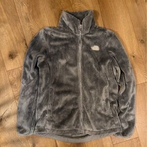 The North Face Soft Gray Fleece Jacket